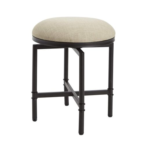  Silverwood CPFV1142B Vanity Bench Oil Rubbed Bronze and Linen