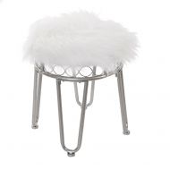 Silverwood Hannah Vanity Stool with Hairpin Legs