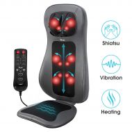 Silvox Massage Cushion, Shiatsu Back and Neck Massager with Heat, Massage Chair Seat Cushion Pad with...