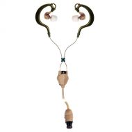 Silynx Communications CLARUS PROTEGO STD FG Dual In-Ear Headset with External Ear Retainers (Tan)