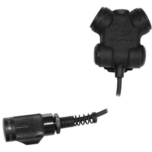  Silynx Communications S-U94 Chest PTT 6-Pin Radio Connector (Black, NATO Wiring)