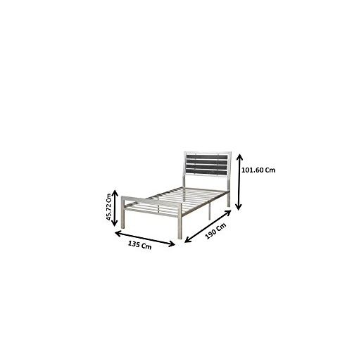  SimLife Poundex PDEX-F9412F Full Bed, Grey