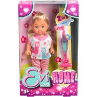 Simba Evi Love Home Toy Doll in Cute Jogging Suit with Vacuum Cleaner with 2-in-1 Function, 12 cm, from 3 Years, 105733697