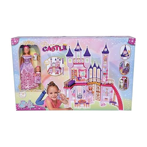  Simba Toys - Steffi Love Dream Castle Playset, Multicolor