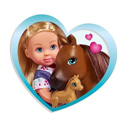  Simba 105733487 Evi Love Veterinary Clinic Horse Doll, Assorted