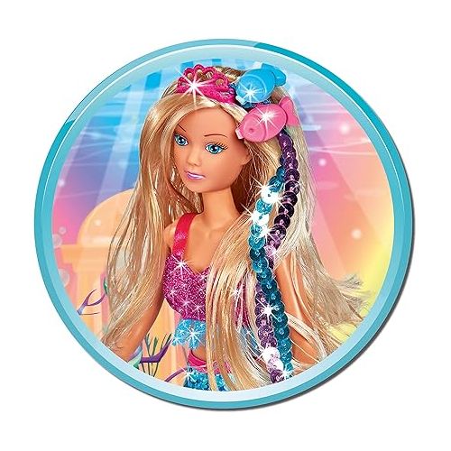  Simba Toys - Steffi Love Swap Mermaid, Multicolored