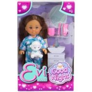 Simba Evi Love Good Night Doll Set, 6-in Height, Multicolor - Includes Sheep Friend and Accessories, for Girls