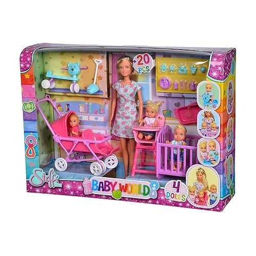  Simba 105736350 - Steffi Love Baby World Doll