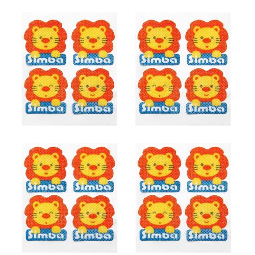  Simba Natural Mosquito Repellent Sticker (16pcs) with Citronella and Lemon Extract/ No DEET, Extra...