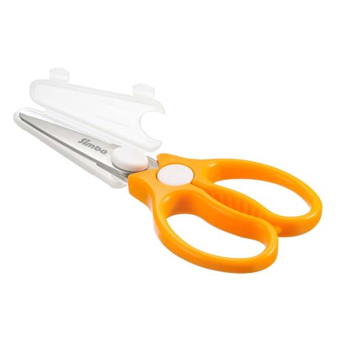  [아마존베스트]Simba Premium Baby Safety Food Cutter, Orange