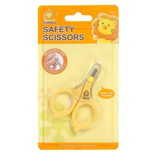  [아마존베스트]Simba Baby Safety Nail Scissors, Yellow
