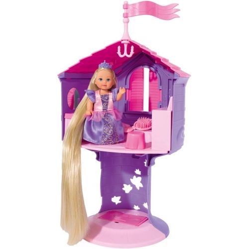  Simba Evi Love - La Tour de Raiponce - Playset 30 cm + Mini Poupee