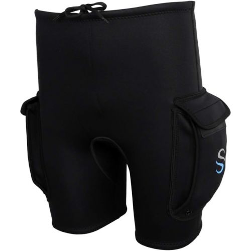  simhoa Water Sports Neoprene Shorts & Pockets Scuba Dive Surfing Super Stretch Pants