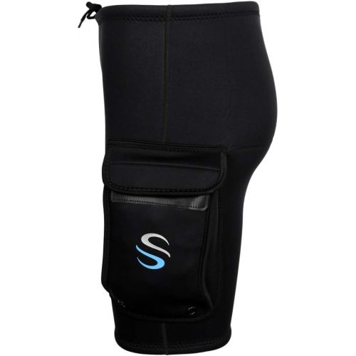  simhoa Water Sports Neoprene Shorts & Pockets Scuba Dive Surfing Super Stretch Pants