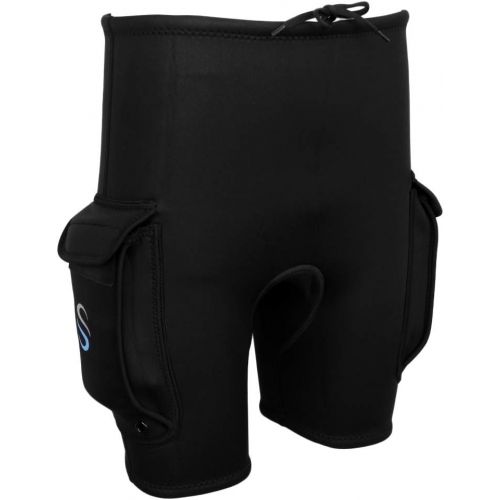  simhoa Water Sports Neoprene Shorts & Pockets Scuba Dive Surfing Super Stretch Pants