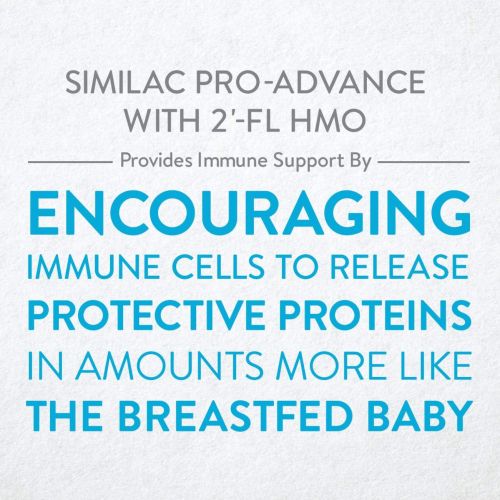  [아마존베스트]Similac Pro-Advance Non-GMO Infant Formula with Iron, with 2-FL HMO, for Immune Support, Baby Formula, Powder, 23.2 Ounce