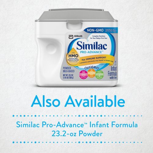  [아마존베스트]Similac Advance Infant Formula with Iron, Powder, One Month Supply, 36 Ounce (Pack of 3)