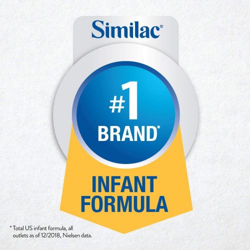  [아마존베스트]Similac Advance For Neuro Support, Non-GMO Infant Formula with Iron, Baby Formula Powder, 23.2 oz (Pack of 6)