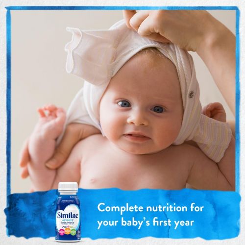  [아마존베스트]Similac Advance Infant Formula with Iron, Baby Formula, Ready to Feed, 8 fl oz (Pack of 24)