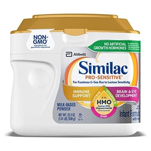  Similac Pro-Sensitive Infant Formula With 2’-Fl Human Milk Oligosaccharide (hmo) for Immune Support, 22.5 Oz