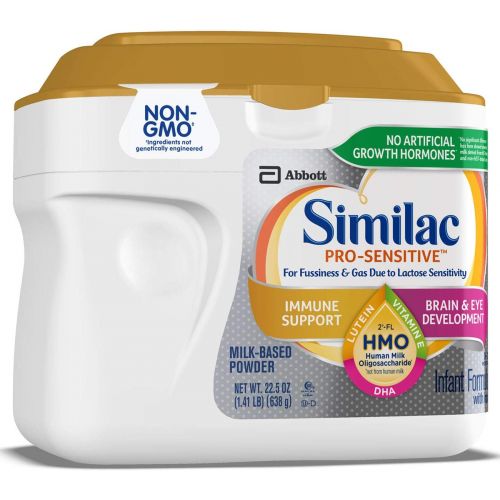  Similac Pro-Sensitive Infant Formula With 2’-Fl Human Milk Oligosaccharide (hmo) for Immune Support, 22.5 Oz