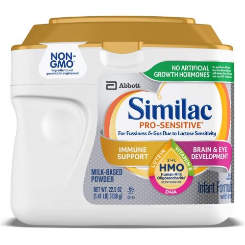  Similac Pro-Sensitive Infant Formula With 2’-Fl Human Milk Oligosaccharide (hmo) for Immune Support, 22.5 Oz