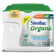 Similac Organic Non-GMO Infant Formula, Powder, Baby Formula, 23.2 ounces, 6 Count