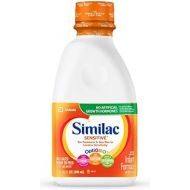 Similac Sensitive Infant Formula with Iron, Ready to Feed, 1 qt (Pack of 6) (Pack May Vary)