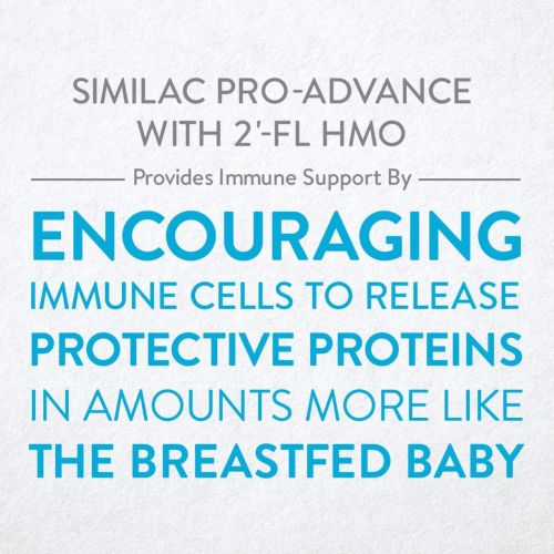  Similac Pro-Advance Non-GMO Infant Formula with Iron, with 2-FL HMO, for Immune Support, Baby Formula, Powder, 23.2 Ounce