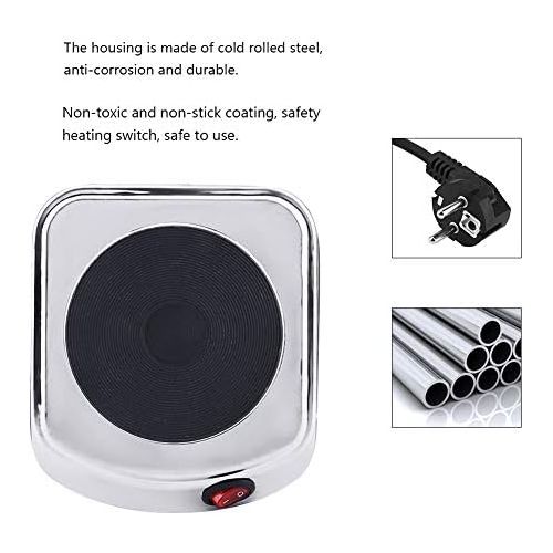  [아마존베스트]Simlugn 500W Electric Mini Stove / Heating Plate / Coffee Heater (EU Plug 220-240V)