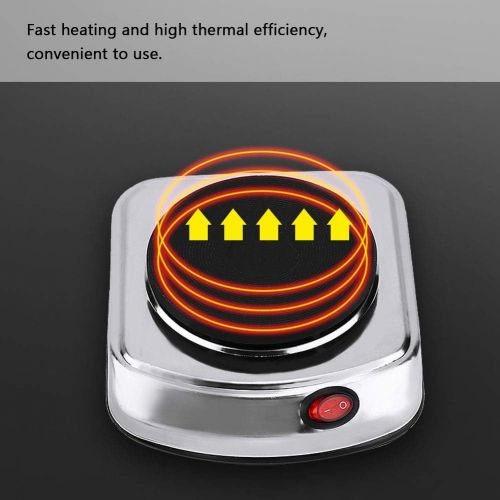  [아마존베스트]Simlugn 500W Electric Mini Stove / Heating Plate / Coffee Heater (EU Plug 220-240V)