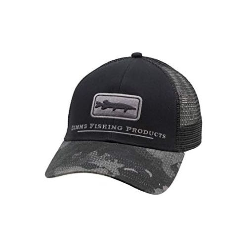 심스 Simms Musky Trucker Hat  Snapback Cap, Muskie Fish