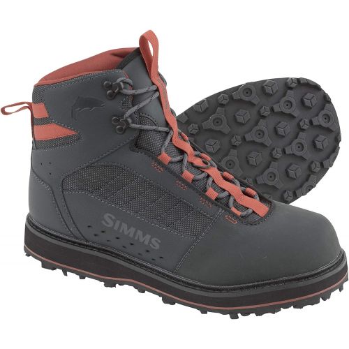 심스 Simms Tributary Rubber Sole Wading Boots Adult, Waterproof Fishing Boots