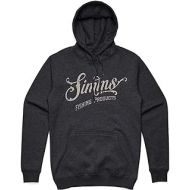 Simms Lager Script Men’s Hoodie, Pullover Sweatshirt