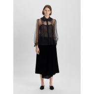 Simone Rocha Three Panel Velvet Skirt