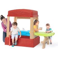 Simplay3 Sunny Day Indoor or Outdoor Cottage Picnic Playhouse for Toddlers and Young Children with Kitchenette and Picnic Table