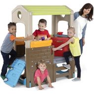 Simplay3 Young Explorers Discovery Playhouse - Indoor or Outdoor Clubhouse and Activity Playset for Toddlers and Kids, Made in USA