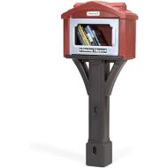 Simplay3 Sharing Library for Outdoor Use, Little Sharing Library for Neighborhoods, Parks and Schools - Brown, Made in USA