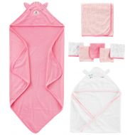 Simple+Joys+by+Carter%27s Simple Joys by Carters Baby Girls 8-Piece Towel and Washcloth Set