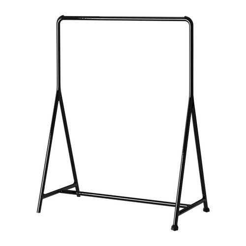 이케아 Simple IKEA Turbo Clothes Garment Rack 401.772.33, Black