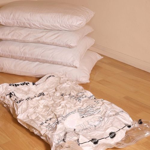  [아마존 핫딜] [아마존핫딜]Simple Houseware V 15 Vacuum Storage Space Saver for Bedding, Pillows, Towel, Blanket, Clothes Bags (2 x Jumbo, 5 x Extra Large, 4 x Medium), Pack-2Jumbo, 5Extra, 4Large, 4Medium,