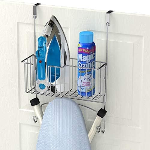  [아마존베스트]Simple Houseware Over-The-Door/Wall-Mount Ironing Board Holder