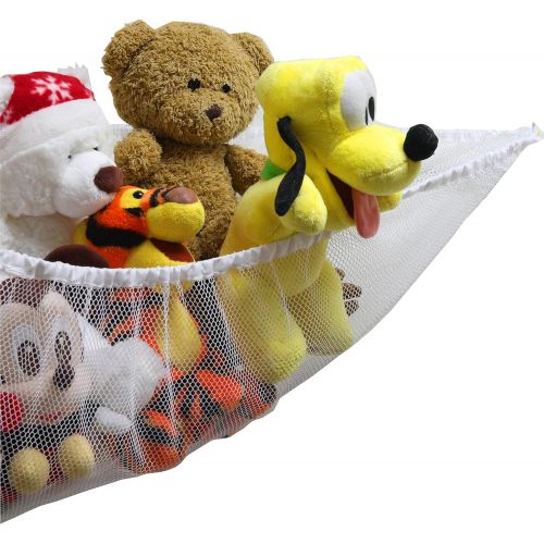  2 PK - Simplehouseware Stuffed Animal Jumbo Toy Storage Hammock