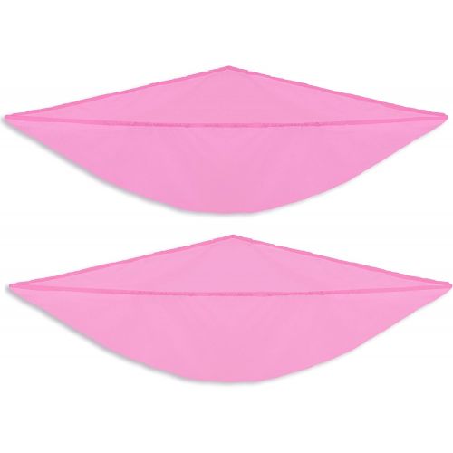  Simple Houseware SHW 2 Pack Jumbo Toy Hammock, Pink