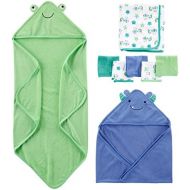 [아마존베스트]Simple+Joys+by+Carter%27s Simple Joys by Carters Baby Boys 8-Piece Towel and Washcloth Set