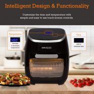 [아마존 핫딜]  [아마존핫딜]Simple Living Products Simple Living 12QT Hot LED Digital Air Fryer Oven & Oil Less Cooker | Multiple Layered Racks, Optimal Temperature Balancing, 8 Presets, Dehydrator & Rotisserie Functions | Portable