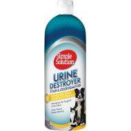 Simple Solution Pet Urine Destroyer | Enzymatic Cleaner with 2X Pro-Bacteria Cleaning Power | Targets Urine Stains and Odors