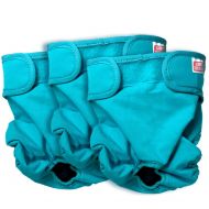 Simple Solution Washable Reusable Female Dog Diapers (Medium, 3 Pack)