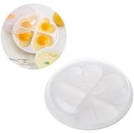 SimpleLife Mikrowelle Eierkocher Love Heart Shaped Schimmel Kessel Dish Kitchen Cooking Tool