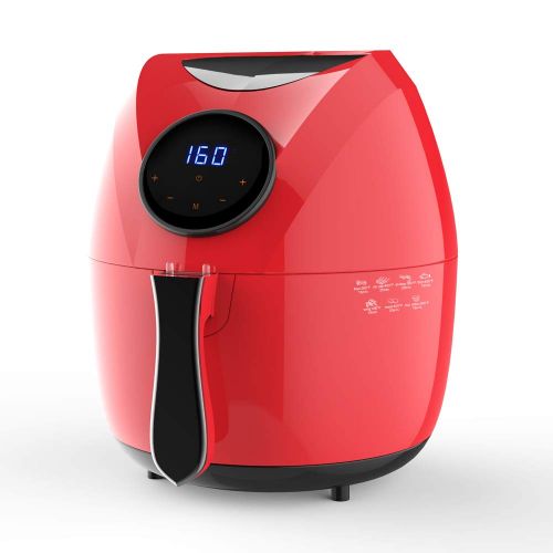  KAPAS 12.7 Qt Air Fryer, Large Capacity 1600W Oil-Free Cooker with 16 Presets Cooking Modes, 360 Degrees Rotisserie, FDA Approved Accessories